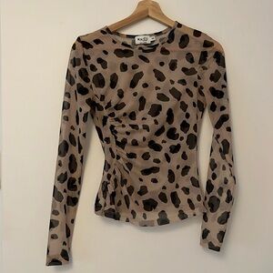 Nakd reborn mesh cow top